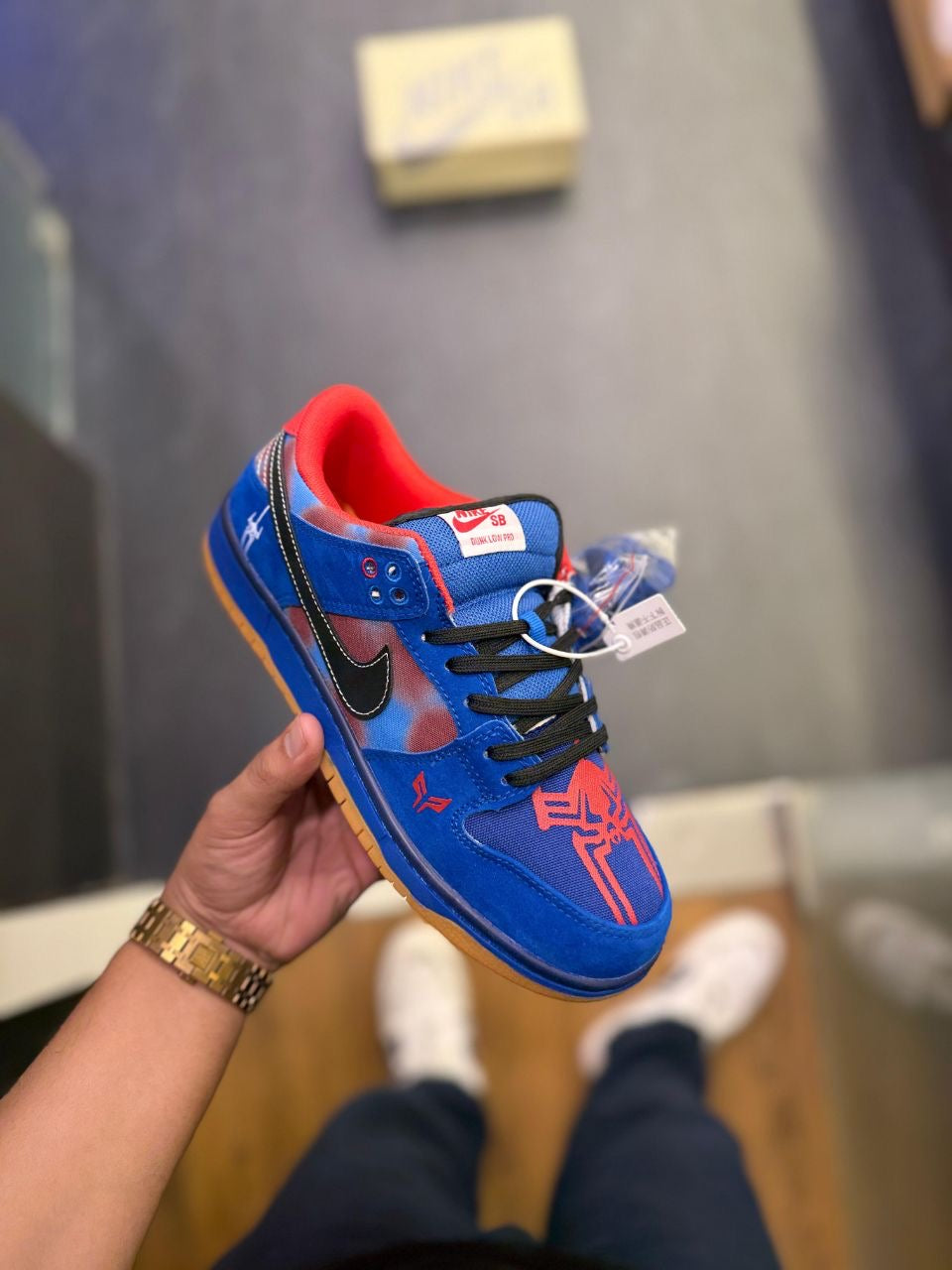 NIKE SB DUNK SPIDERMAN