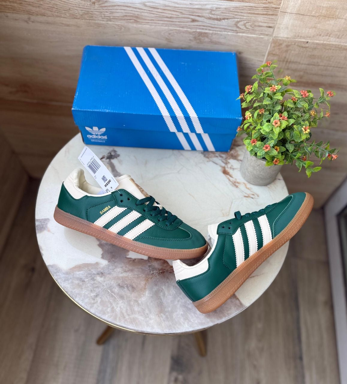 ADIDAS ORIGINALS SAMBA GREEN