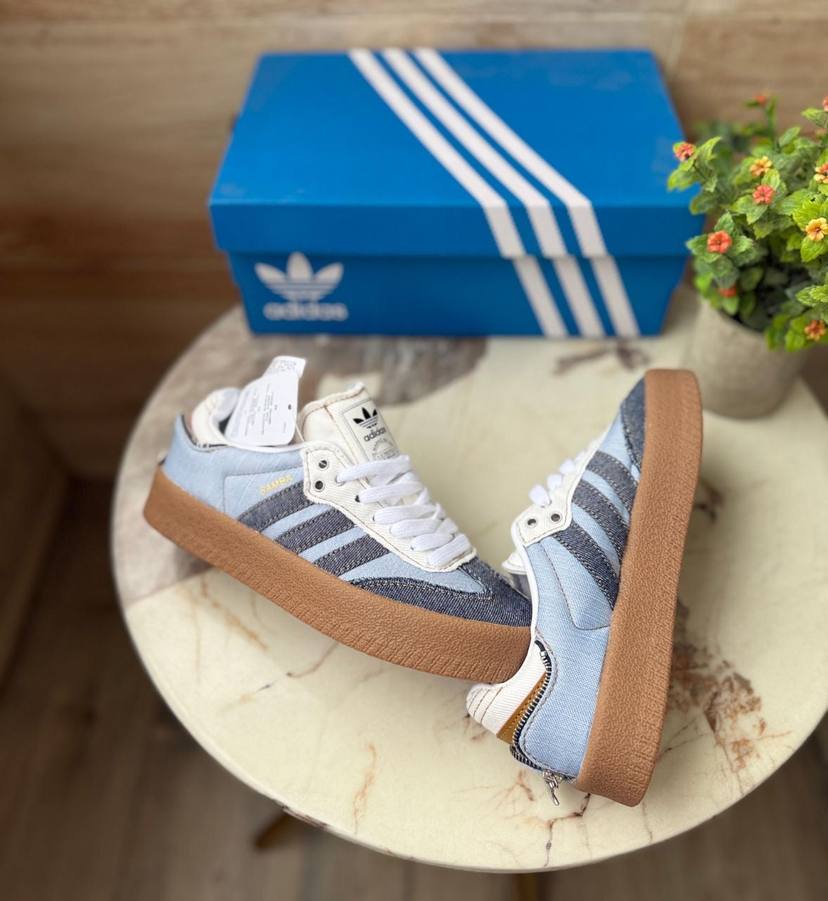 ADIDAS ORIGINALS SAMBA ATMOS DENIM