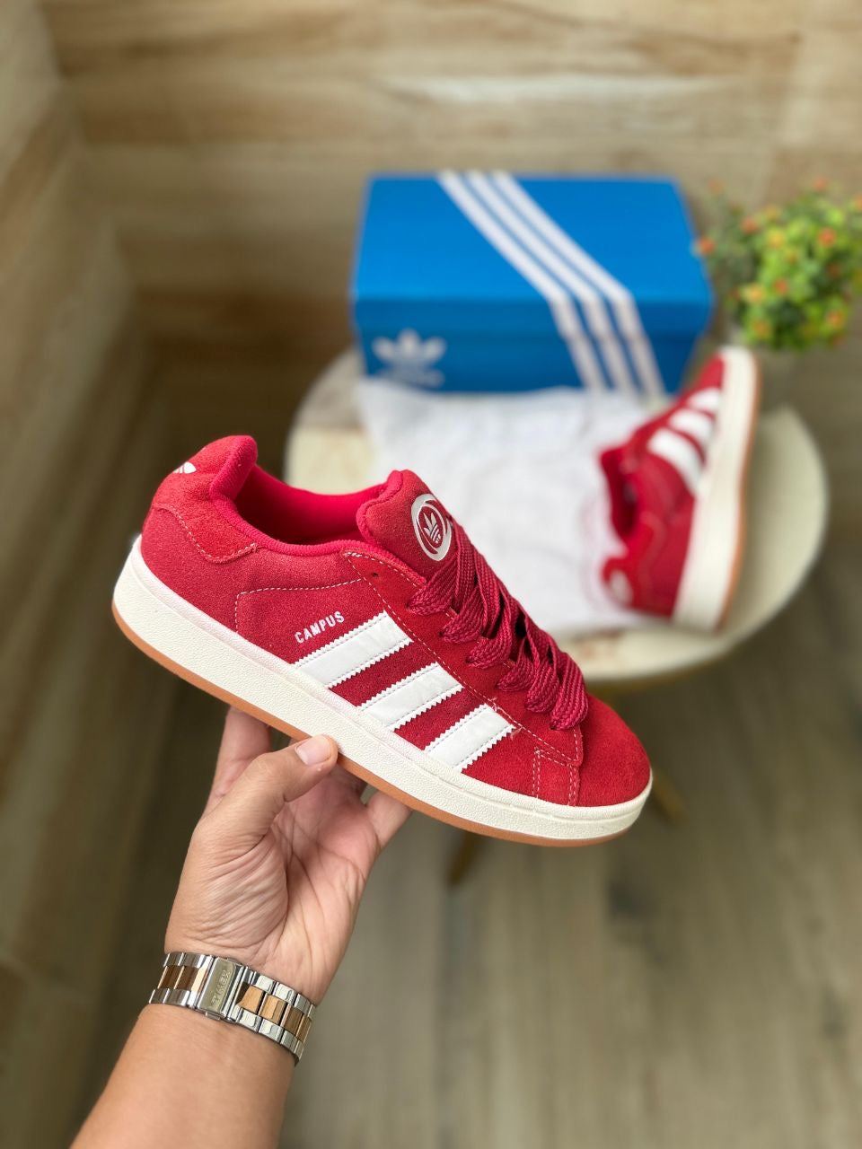 ADIDAS ORIGINALS CAMPUS BLOODY RED