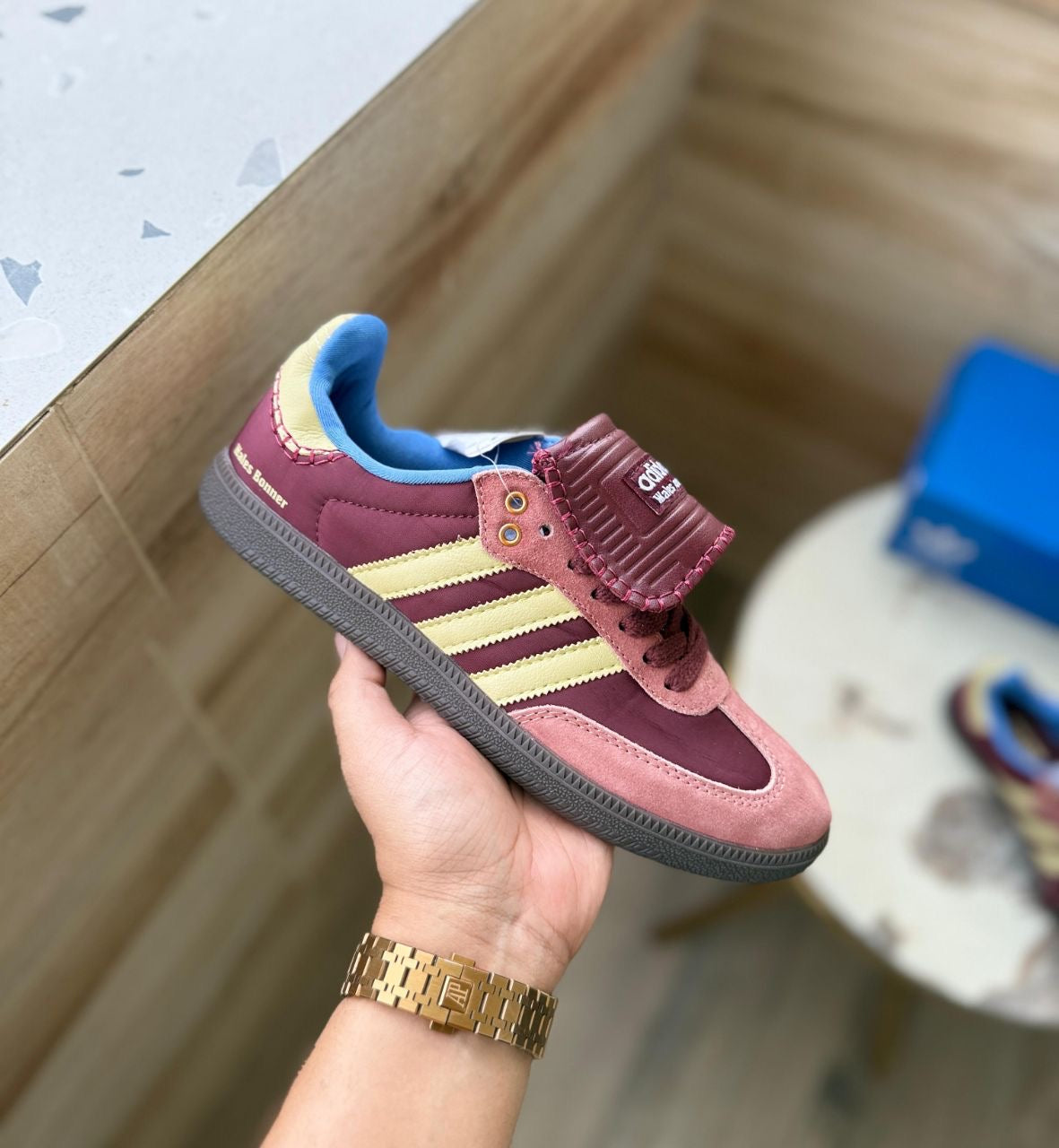 ADIDAS ORIGINALS SAMBA WALES BONER
MAROON
SHOWROOM QUALITY