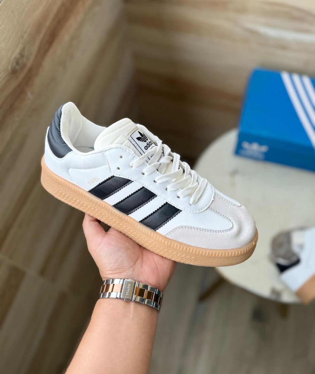 ADIDAS ORIGINALS SAMBA XLG GUM
WHITE
