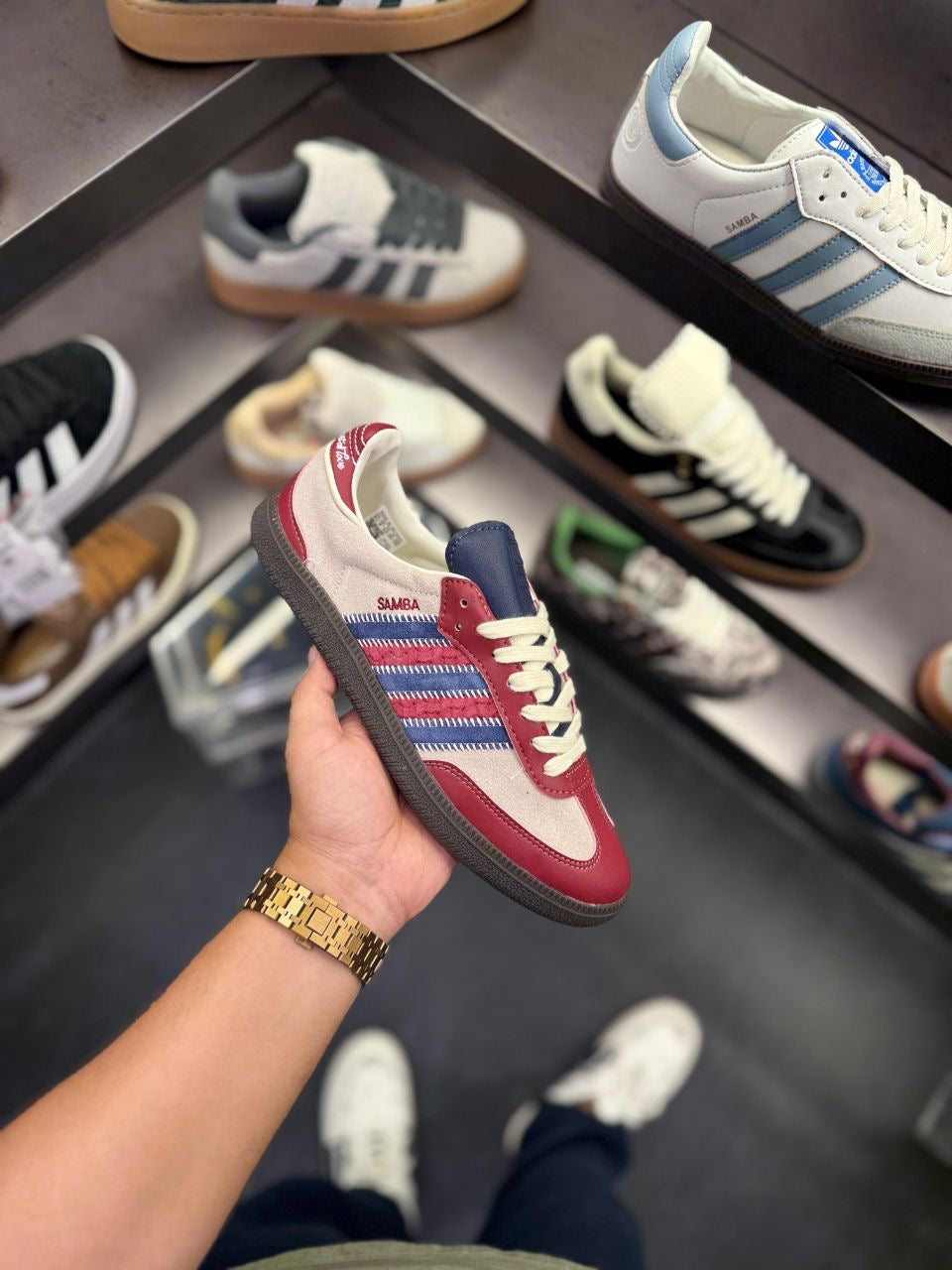 ADIDAS ORIGINALS SAMBA NOTITLE
MAROON
SHOWROOM QUALITY