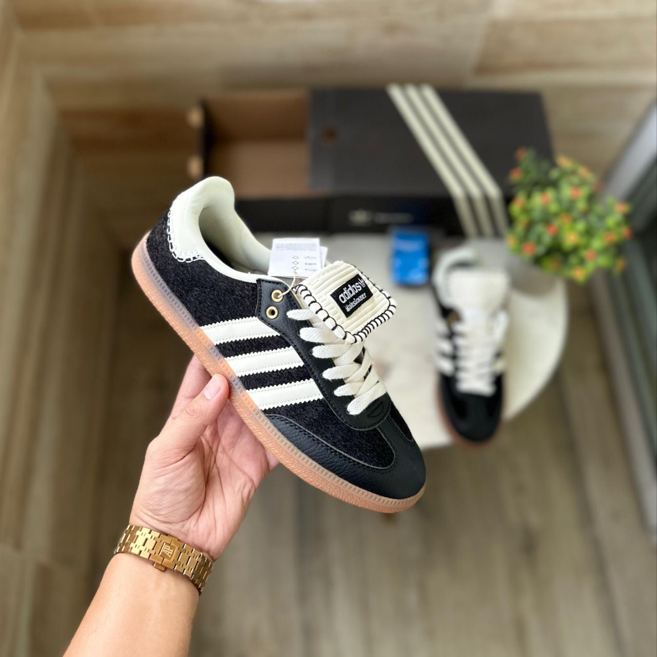ADIDAS ORIGINALS SAMBA WALES BONER
BLACK