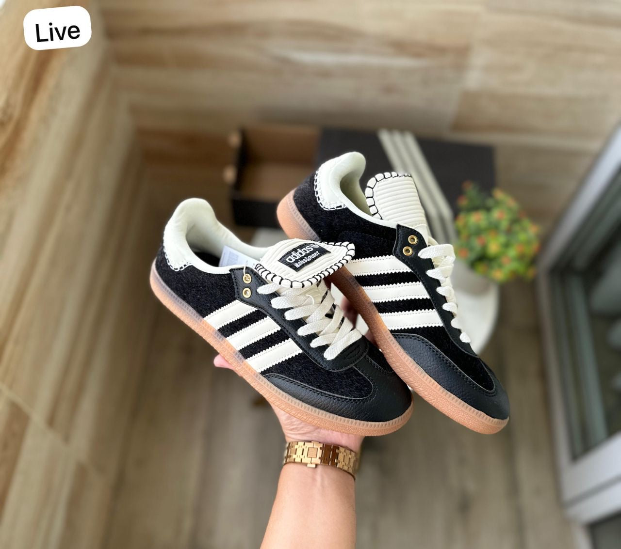 ADIDAS ORIGINALS SAMBA WALES BONER
BLACK