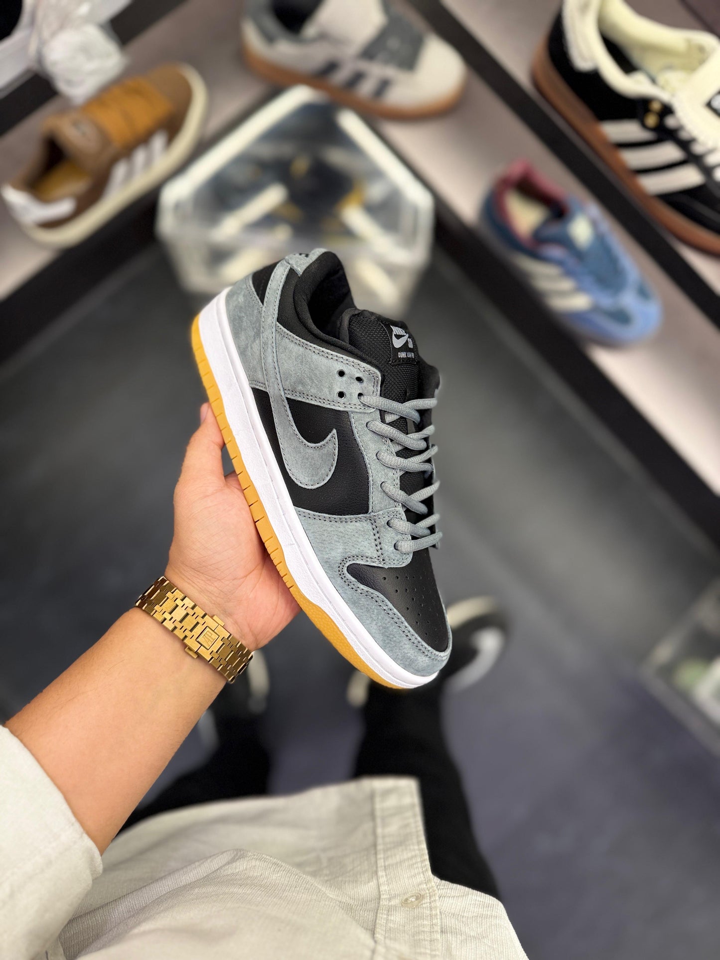 NIKE SB DUNK DARK GREY