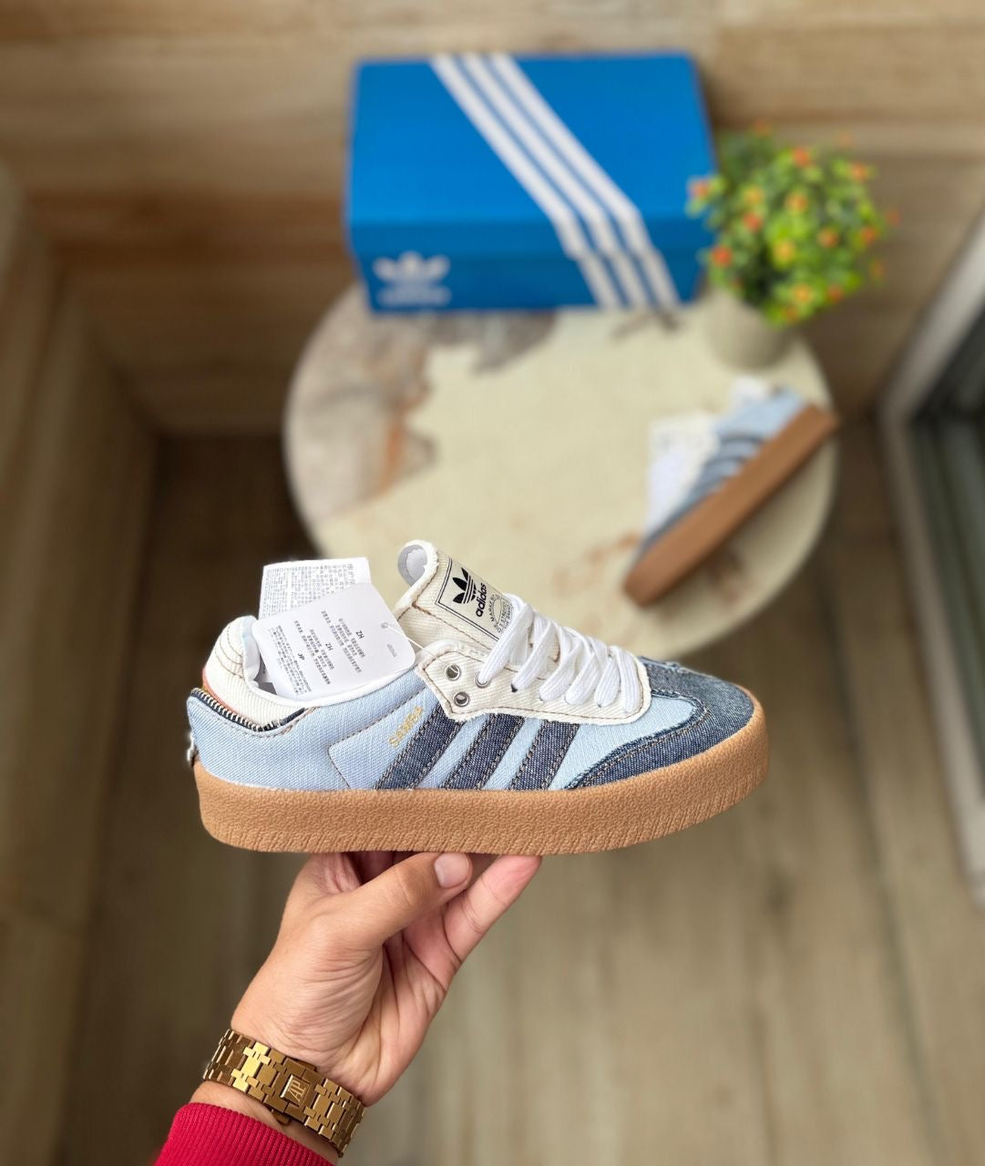ADIDAS ORIGINALS SAMBA ATMOS DENIM