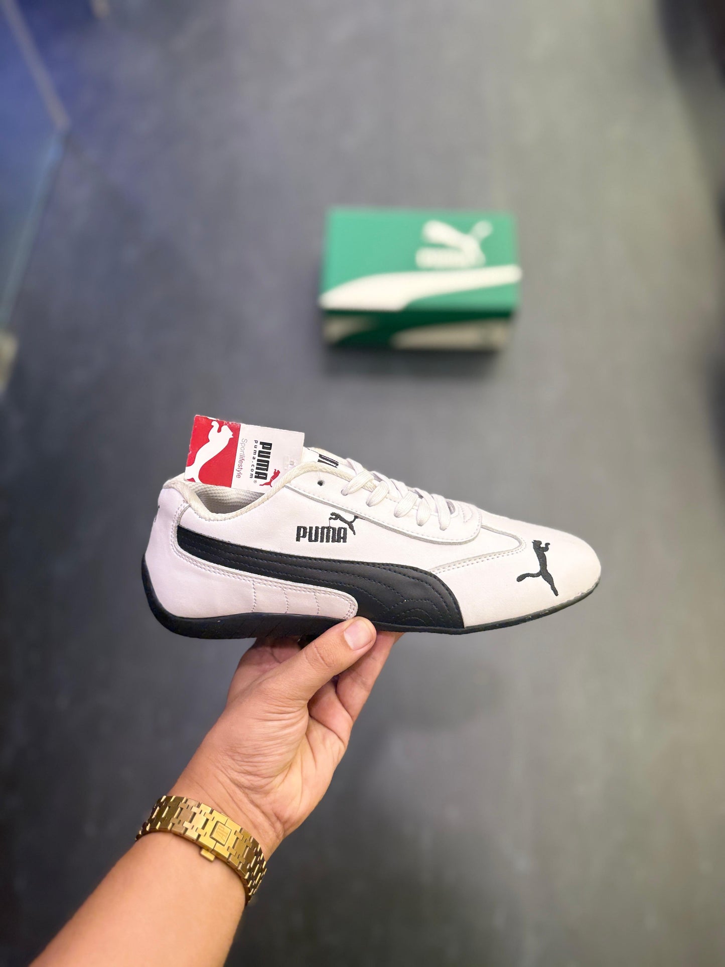 PUMA SPEED CAT WHITE