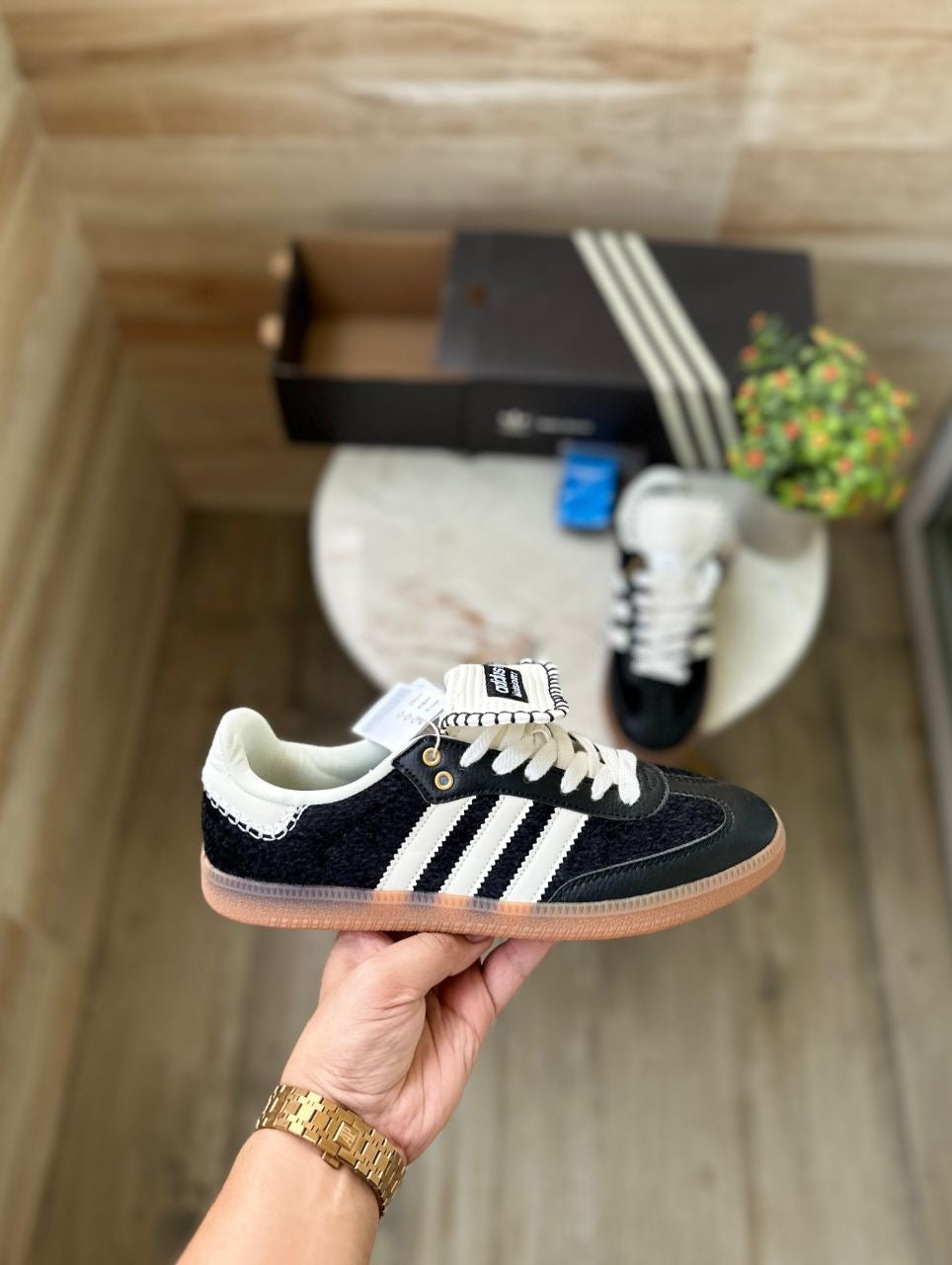 ADIDAS ORIGINALS SAMBA WALES BONER
BLACK