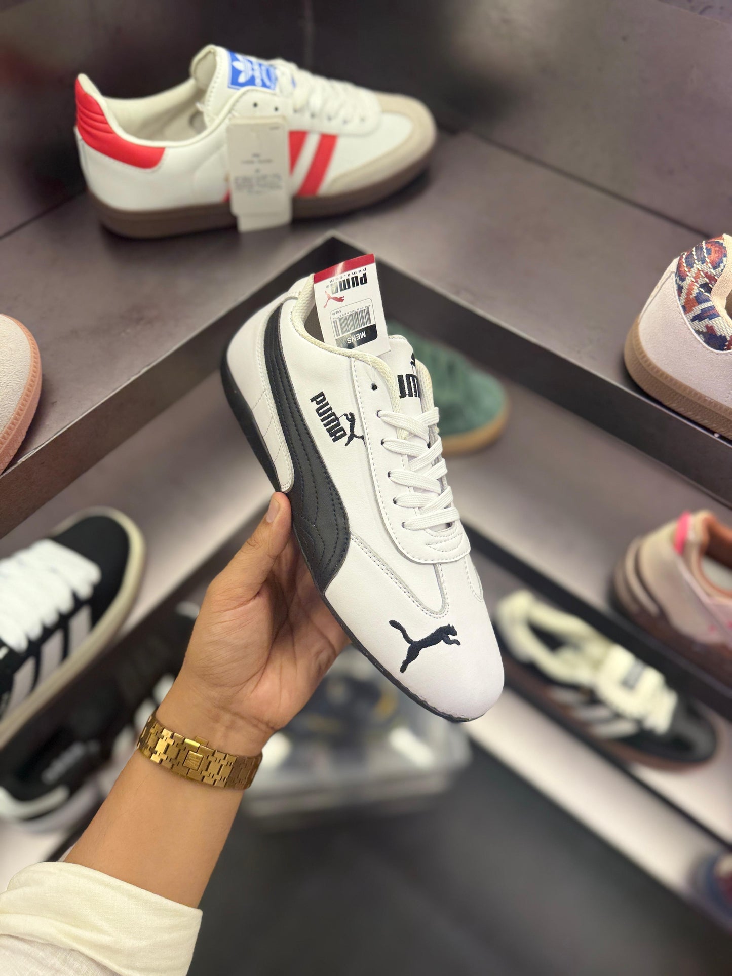 PUMA SPEED CAT WHITE