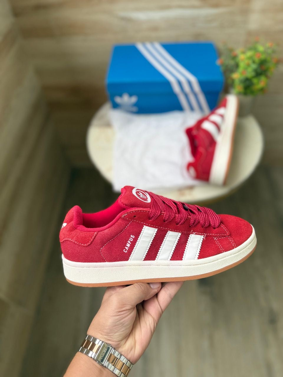 ADIDAS ORIGINALS CAMPUS BLOODY RED
