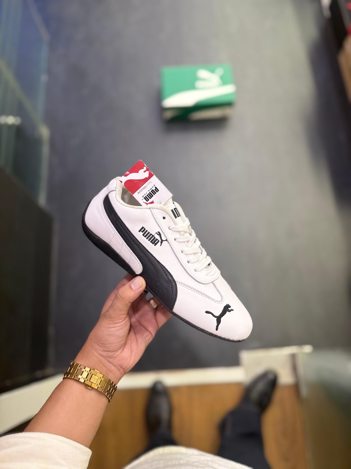PUMA SPEED CAT WHITE