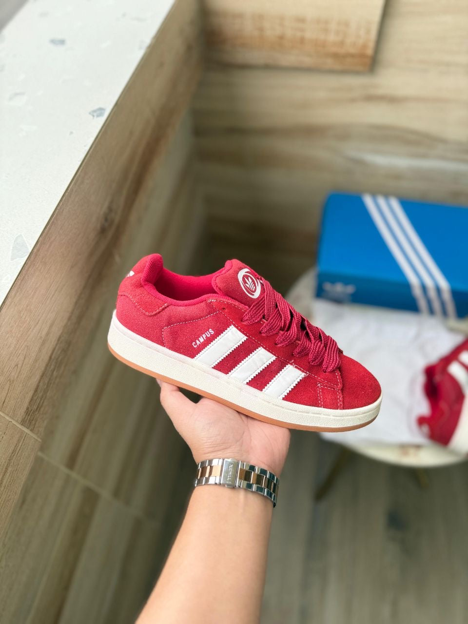ADIDAS ORIGINALS CAMPUS BLOODY RED