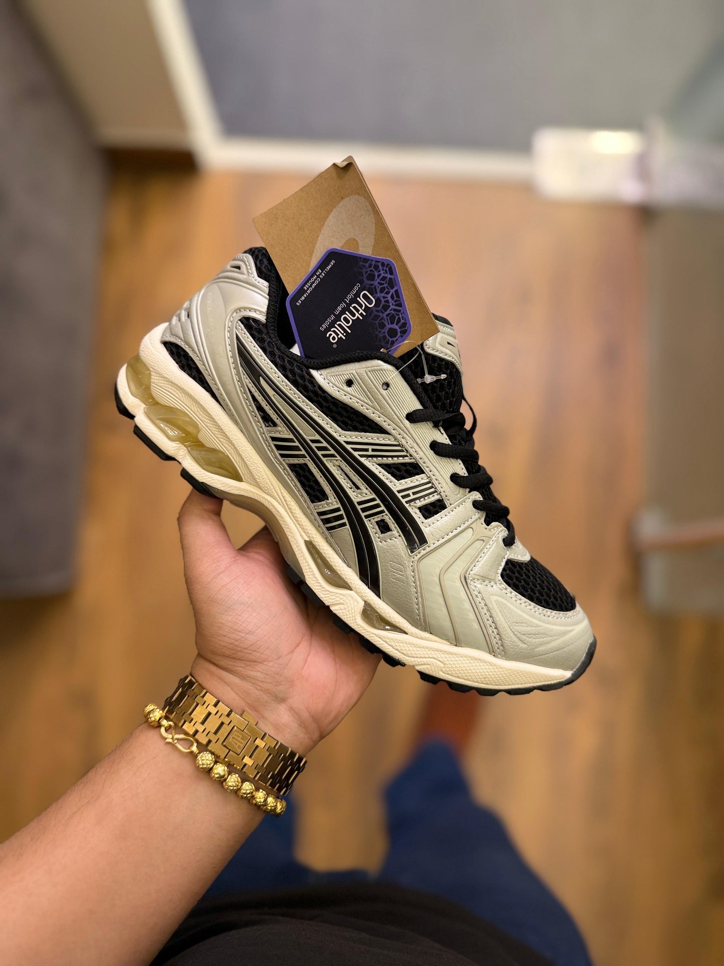 ASICS GEL KAYANO 14 BLACK SILVER