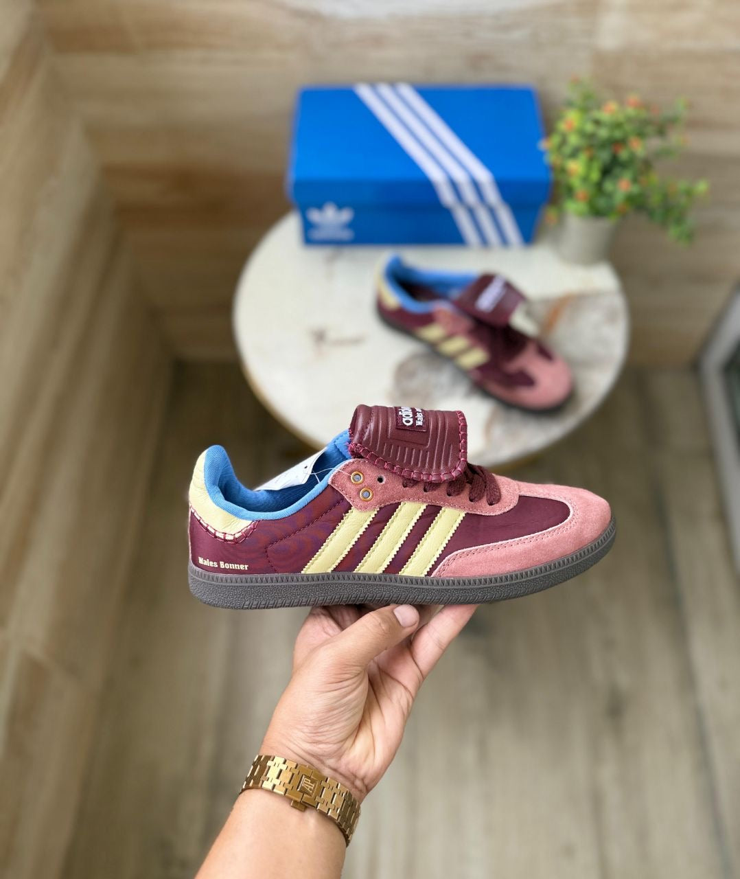 ADIDAS ORIGINALS SAMBA WALES BONER
MAROON
SHOWROOM QUALITY