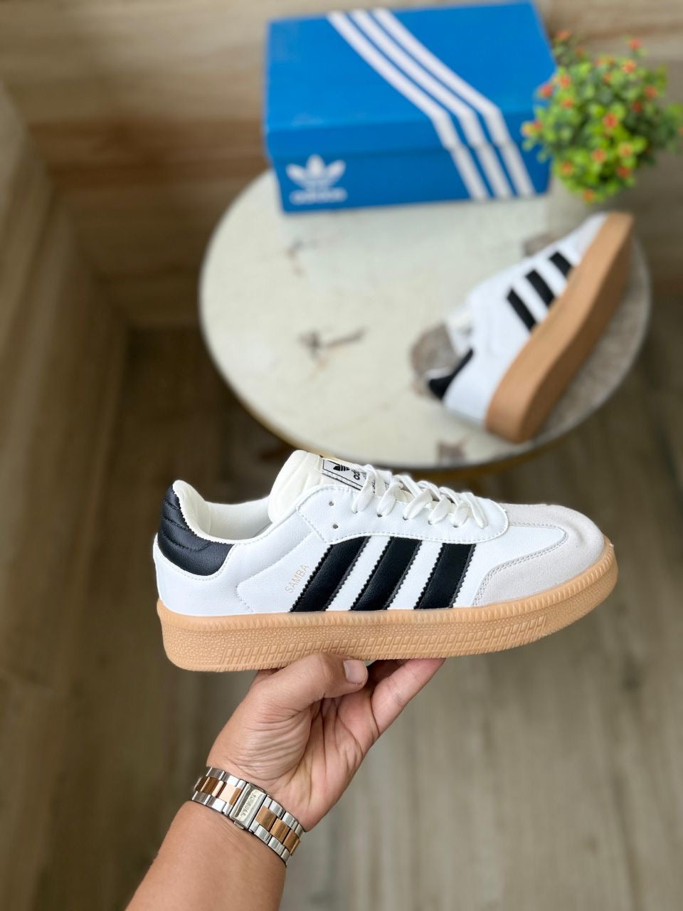ADIDAS ORIGINALS SAMBA XLG GUM
WHITE