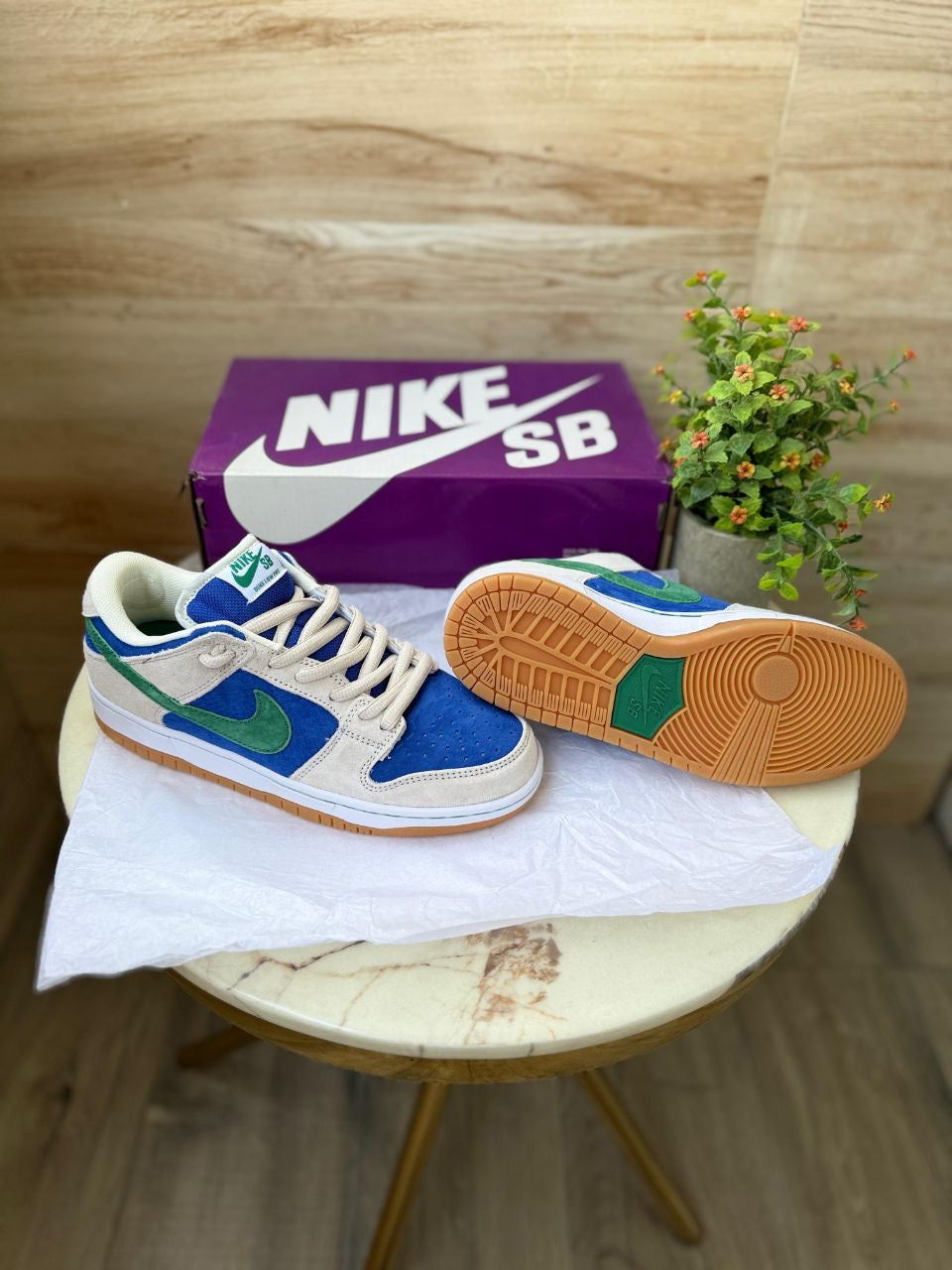 NIKE SB DUNK hyper royal malachite