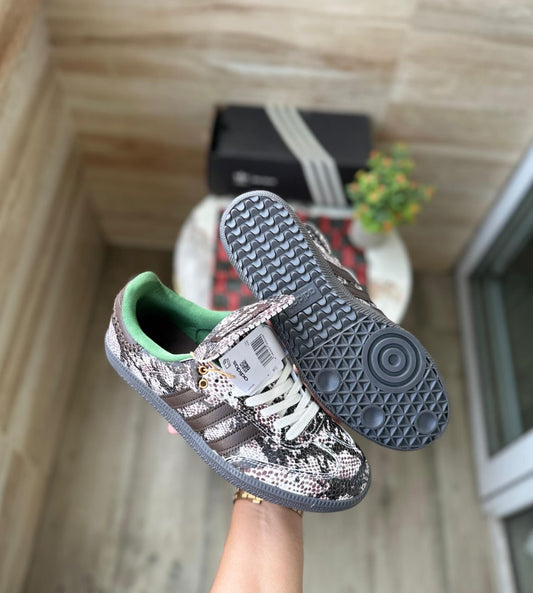 ADIDAS ORIGINALS SAMBA WALES AND
BONER SNAKE SKIN